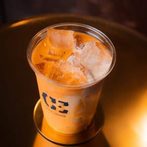 Iced Thai Tea Latte